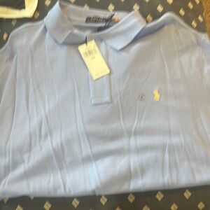 Polo by Ralph Lauren Men's Sky Blue Polo Shirt